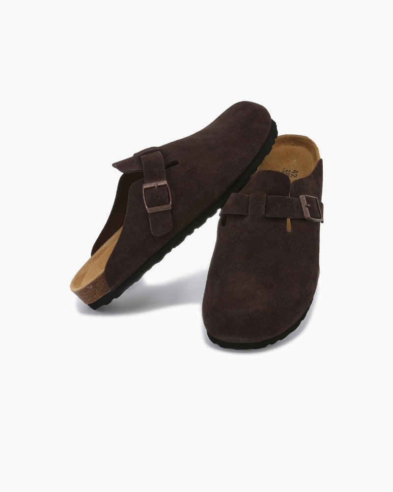 Men’s Suede Clogs