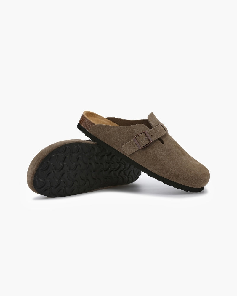 Men’s Suede Clogs