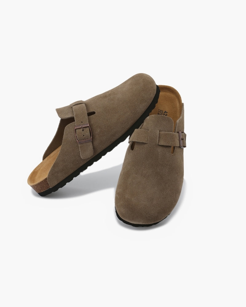Men’s Suede Clogs