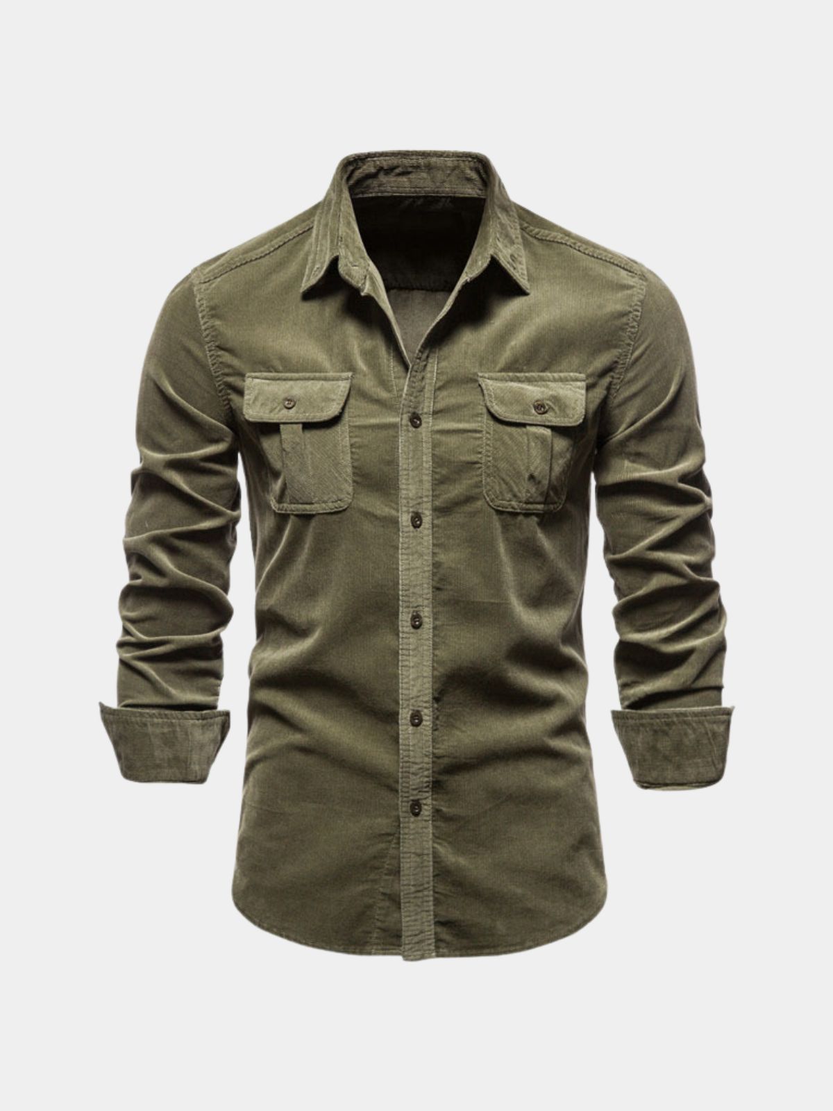 Men's Button-Up Utility Shirt