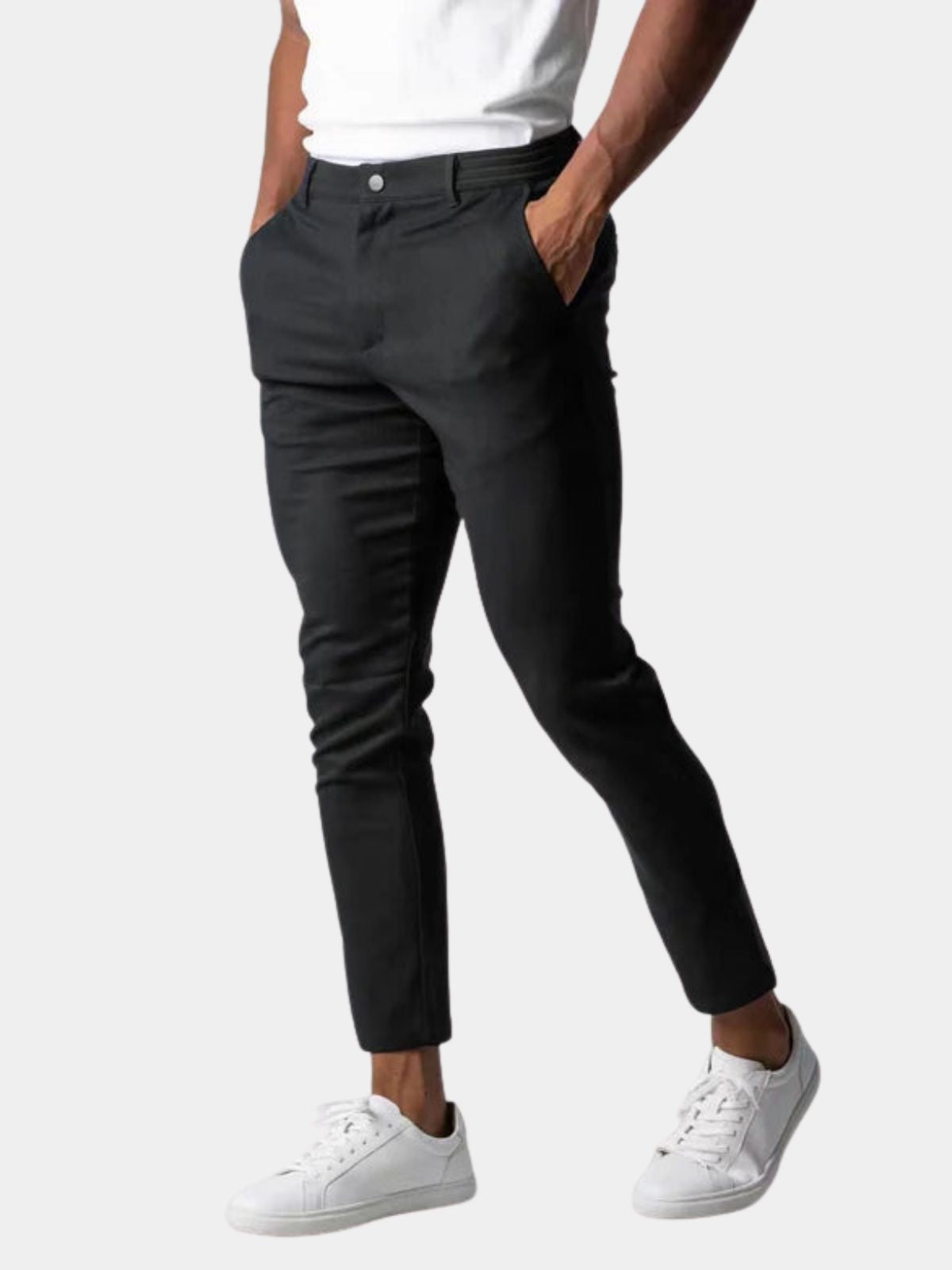 Men's Casual Slim Fit Trousers