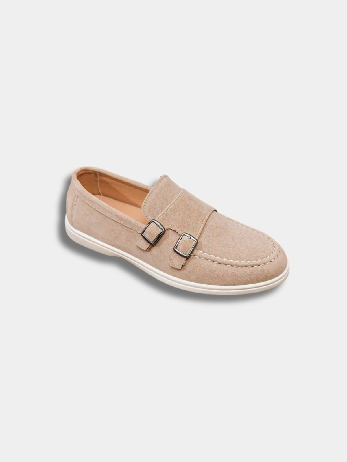 Men's Double Buckle Loafers