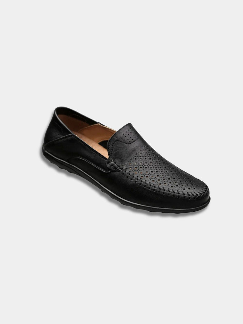 Men's Perforated Slip-On Loafers