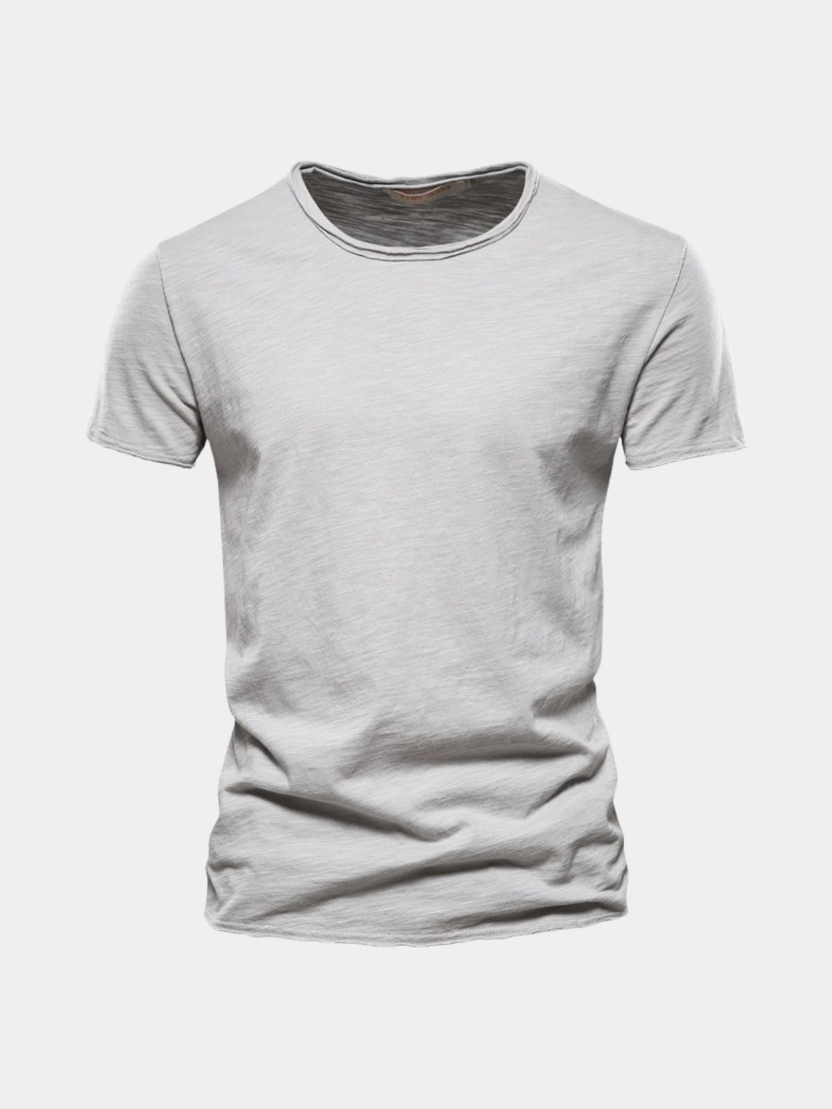 Men's Plain Round Neck T-Shirt