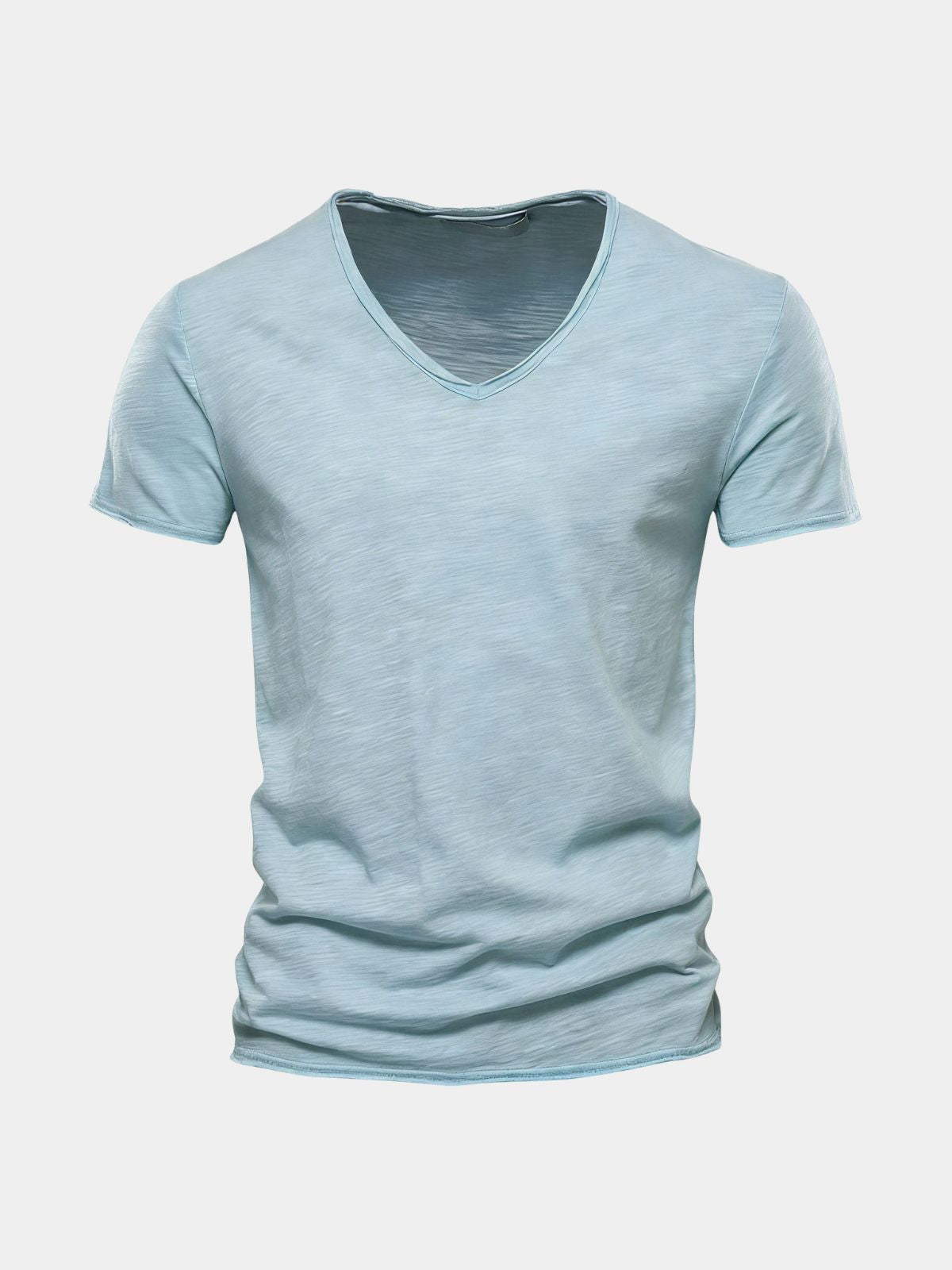Men's Plain V-Neck T-Shirt