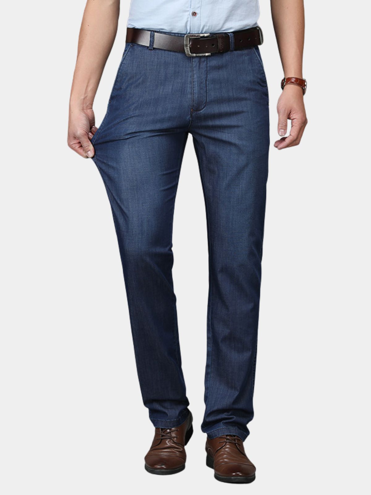 Men's Smart Straight Leg Trousers