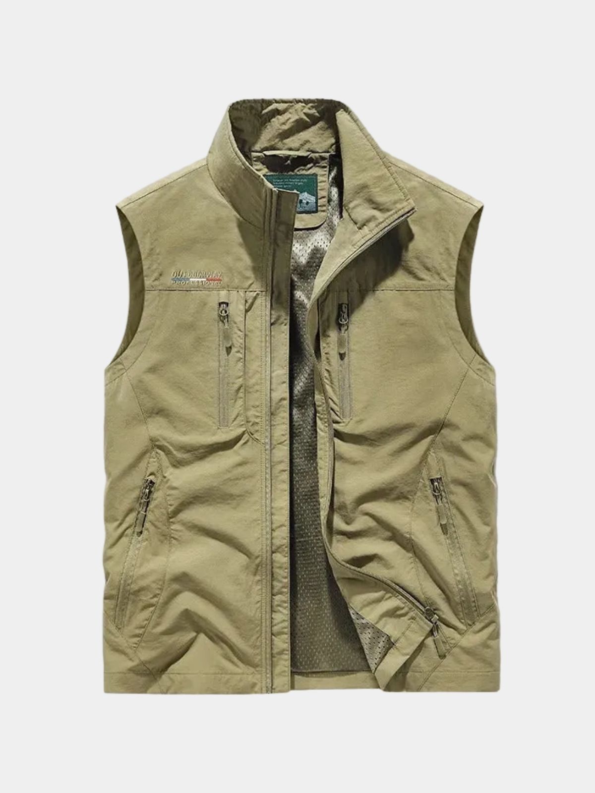 Men's Zip-Up Utility Gilet