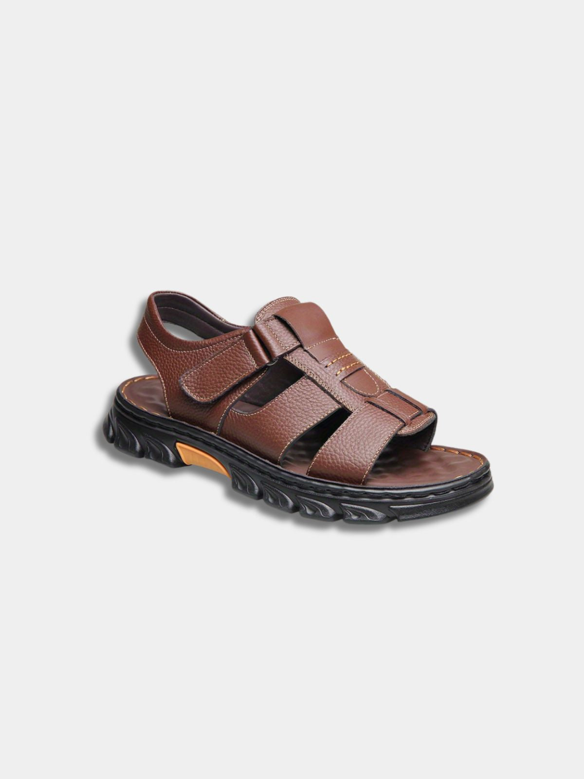 Men's Adjustable Hook and Loop Sandals