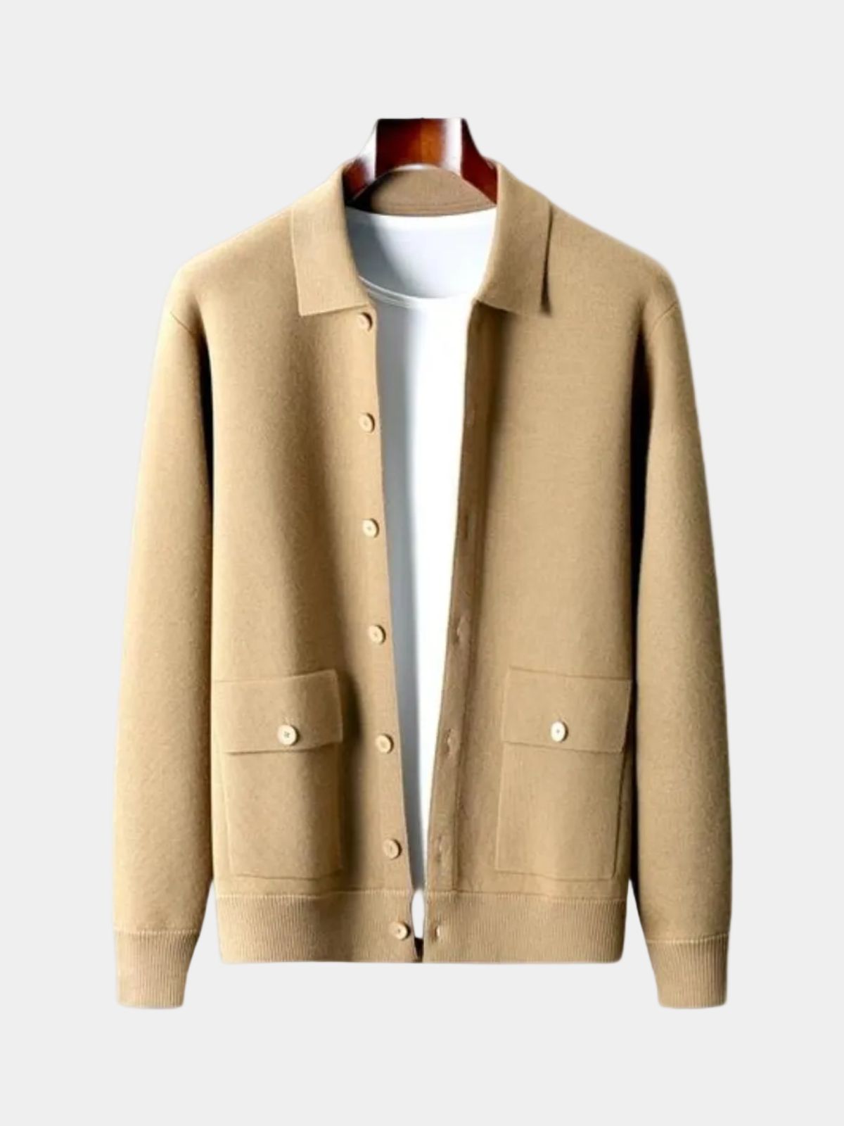 Men's Button-Up Cardigan