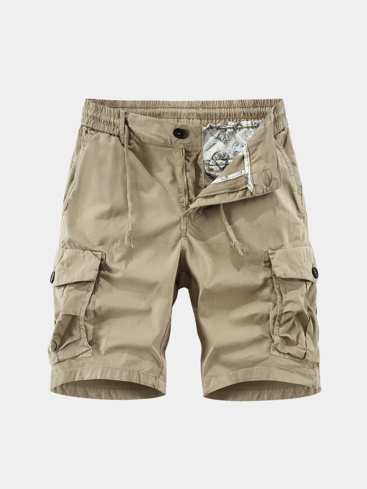 Men's Button-Up Cargo Shorts
