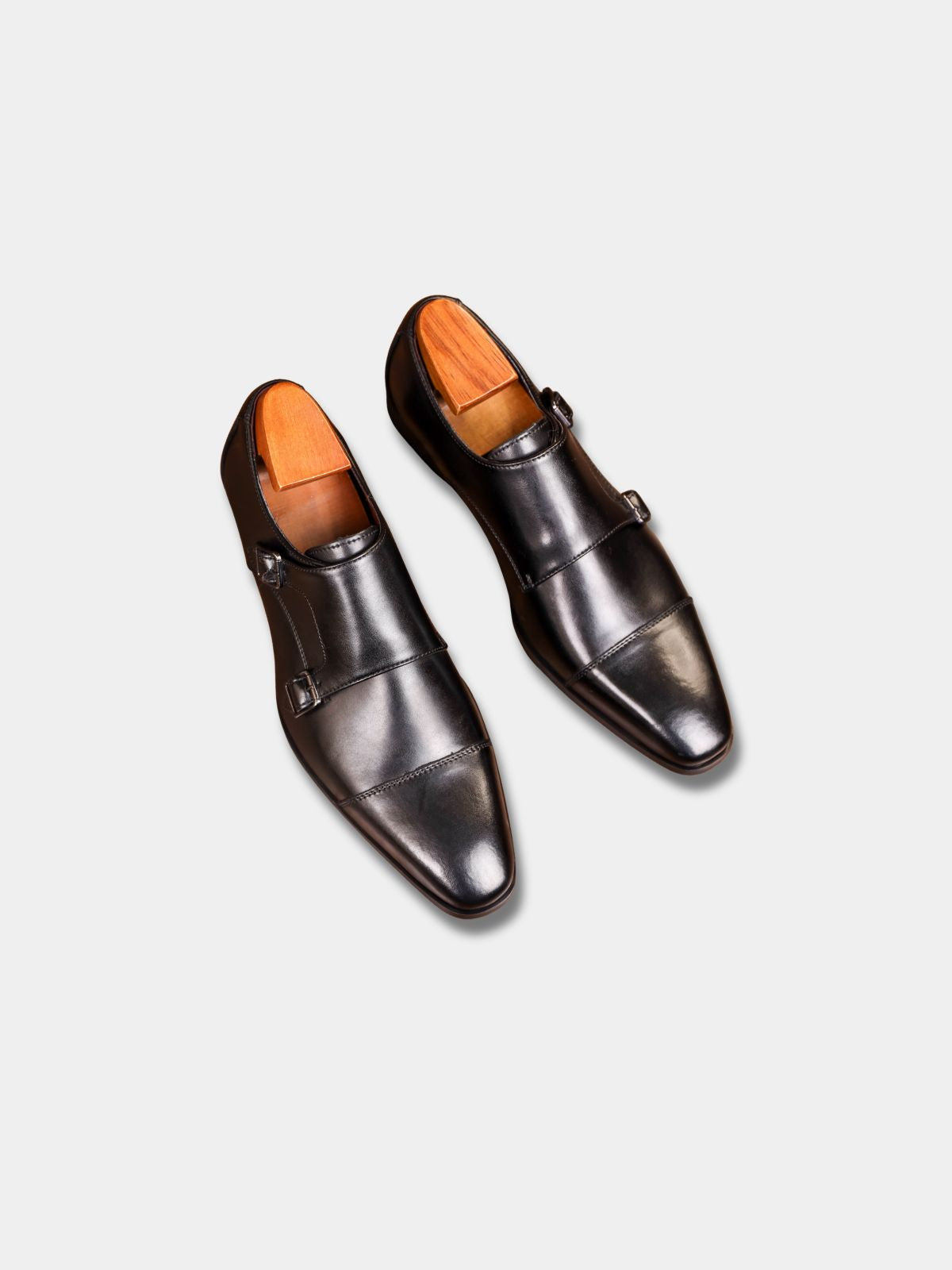 Men's Double Monk Strap Shoes