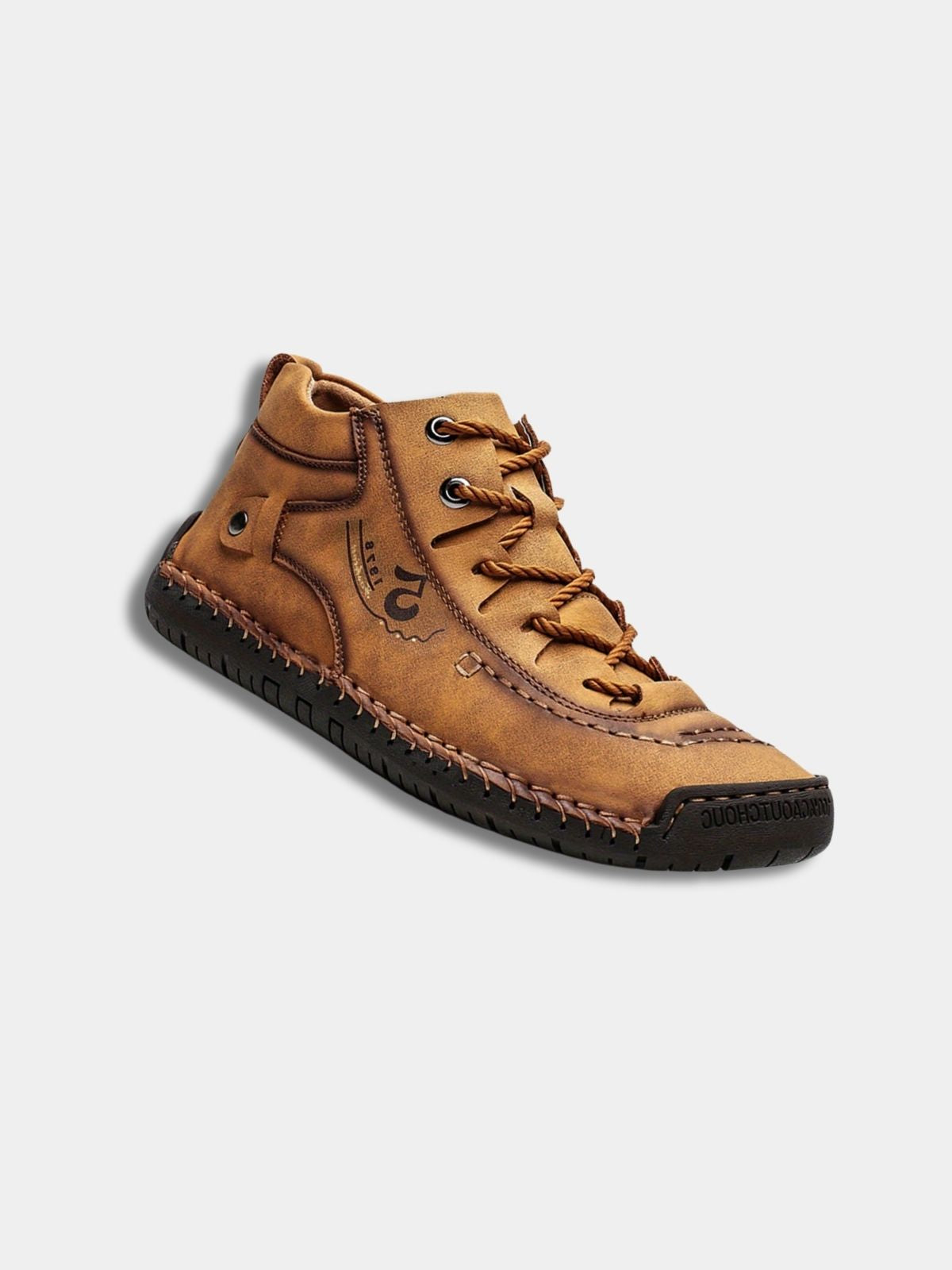 Men's Stitched Lace-Up Boots