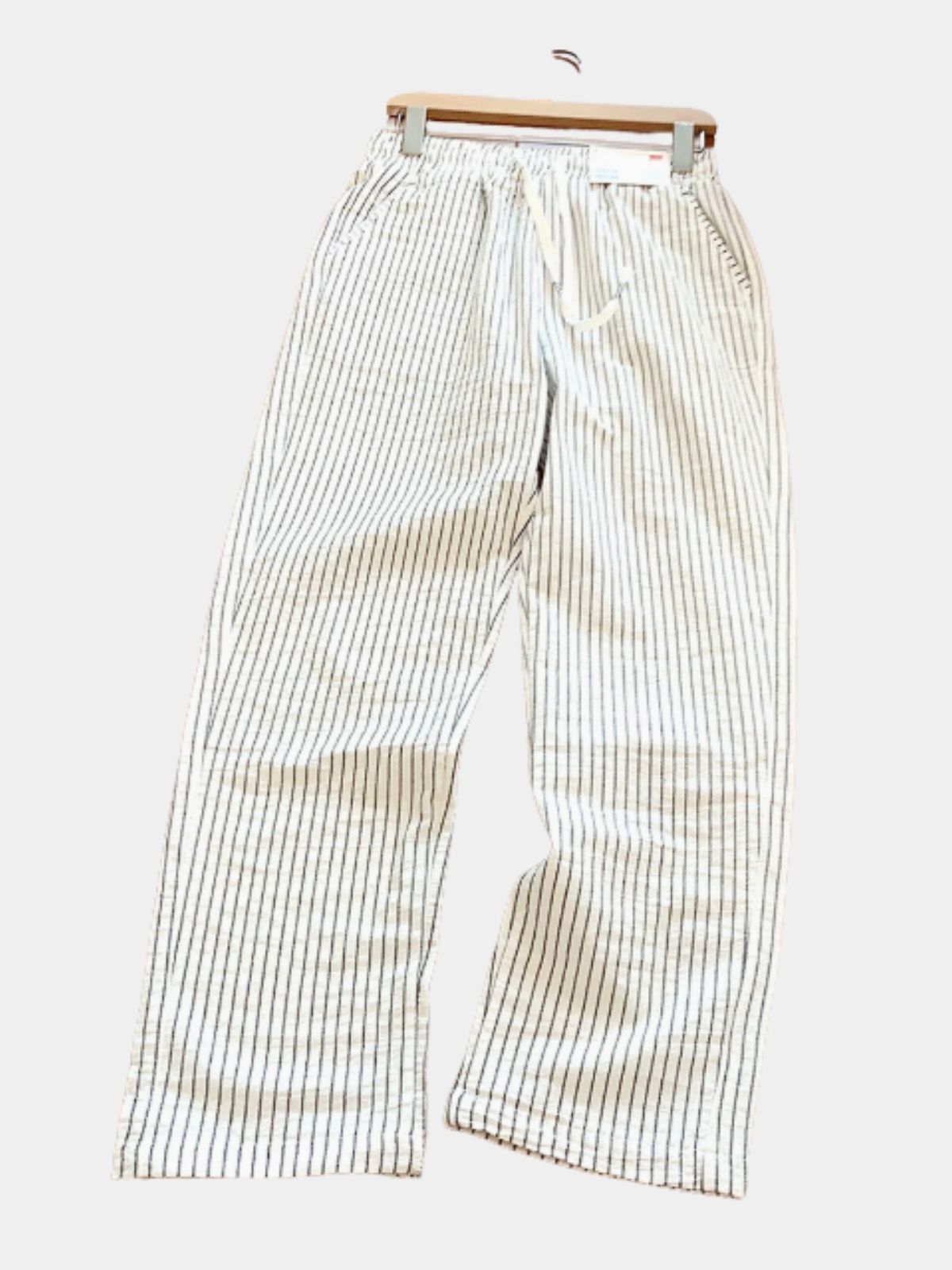 Men's Striped Drawstring Trousers