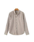 Men's Long Sleeve Striped Shirt