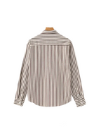 Men's Long Sleeve Striped Shirt