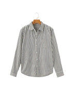 Men's Long Sleeve Striped Shirt