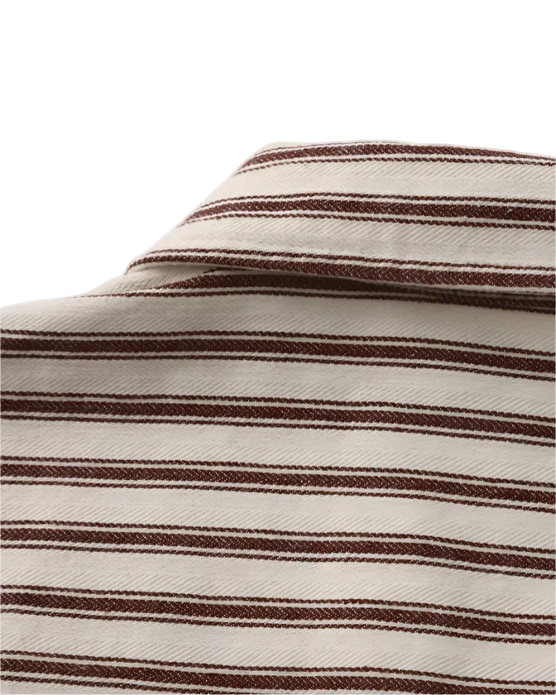 Men's Long Sleeve Striped Shirt
