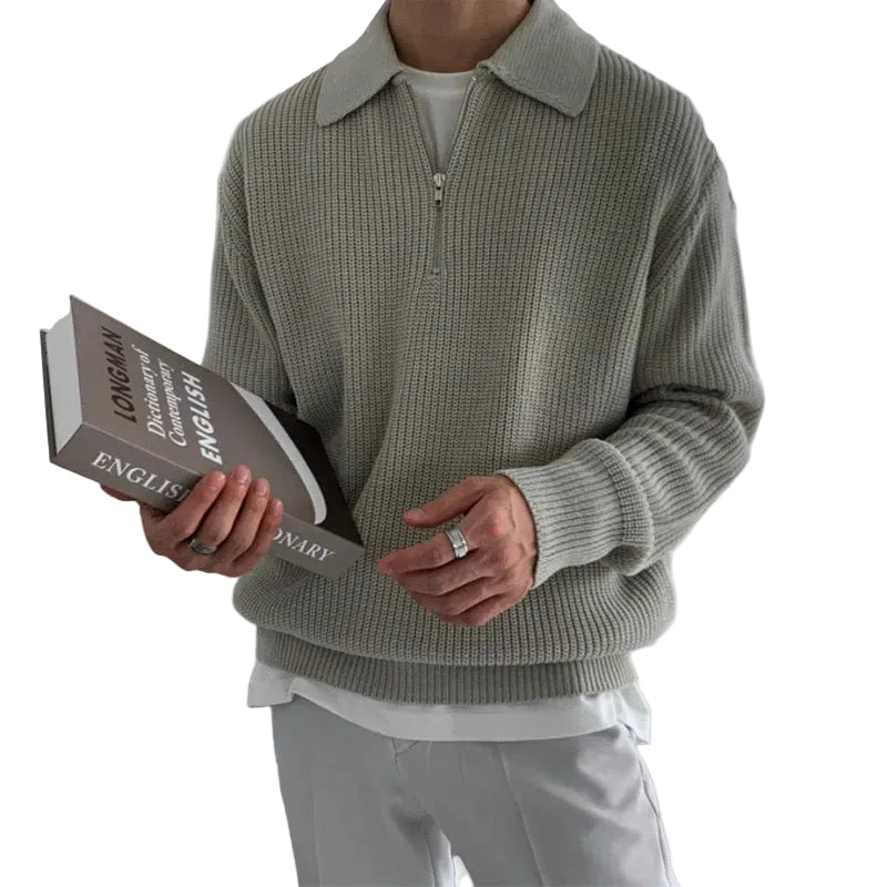 Men's Zip-Up Sweater