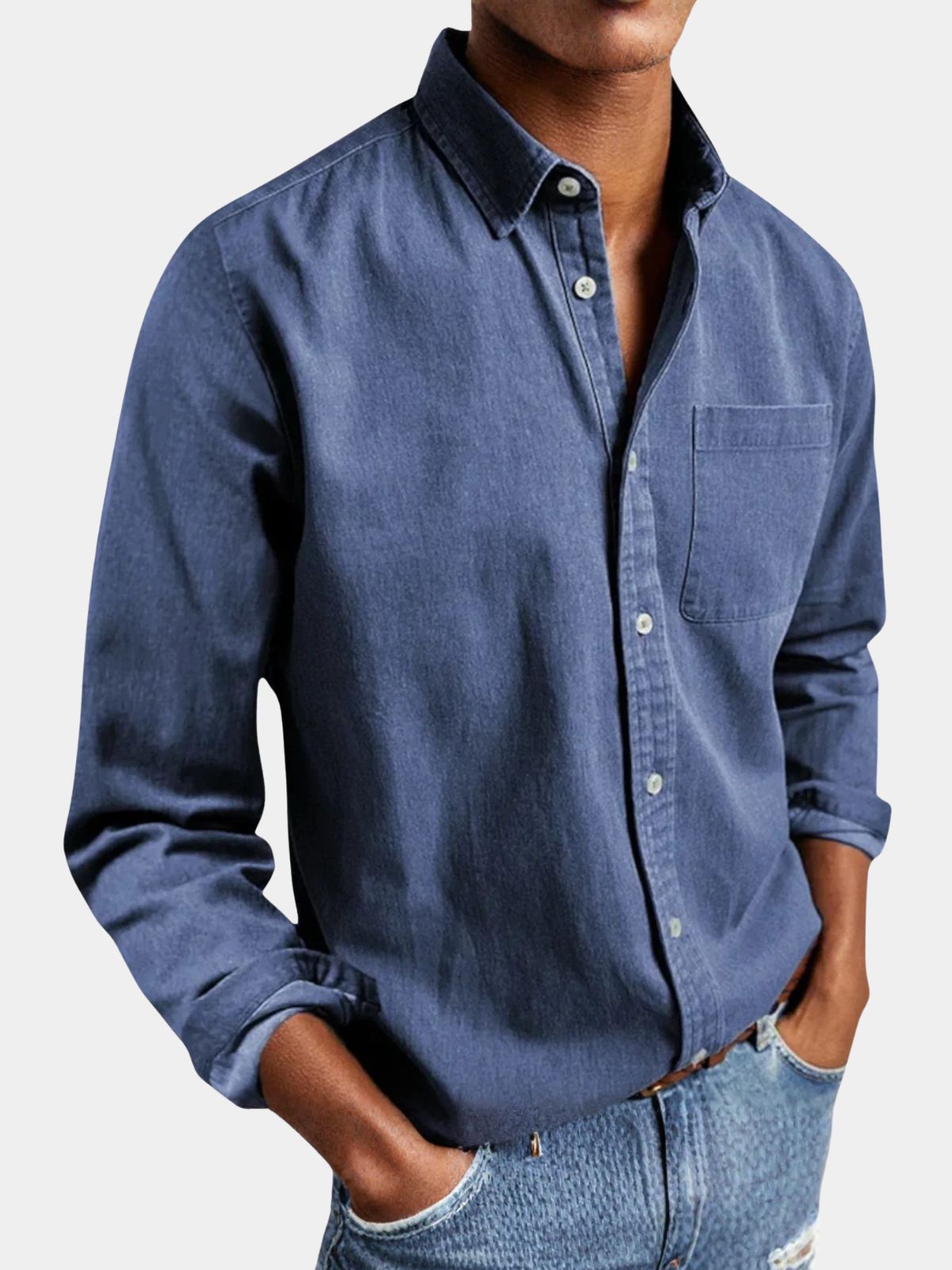 Men's Classic Button-Up Shirt
