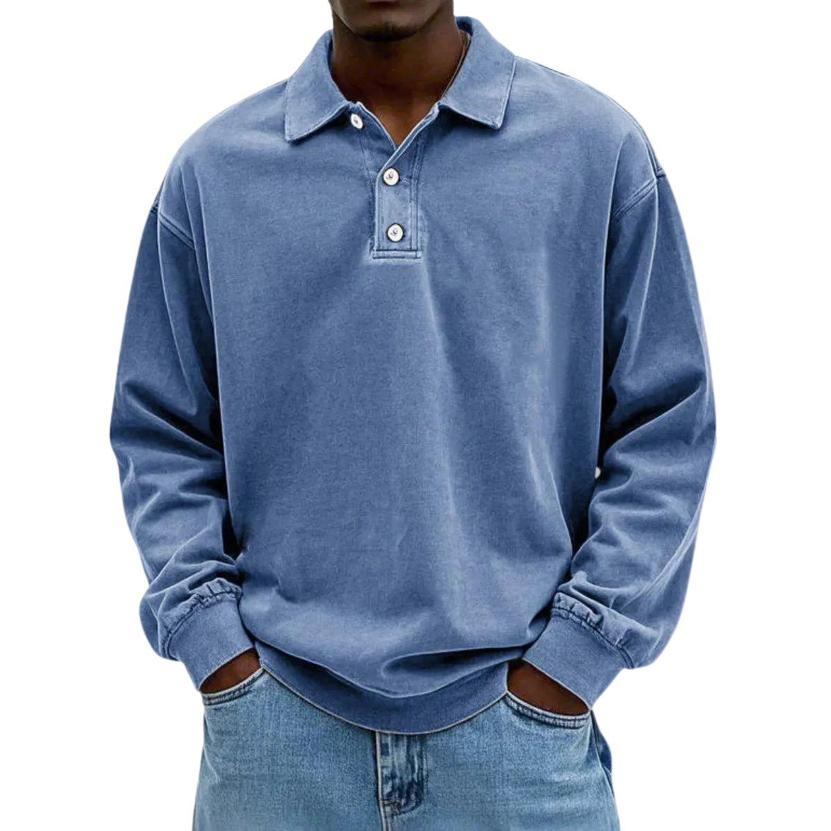 Men's Long Sleeve Polo Shirt