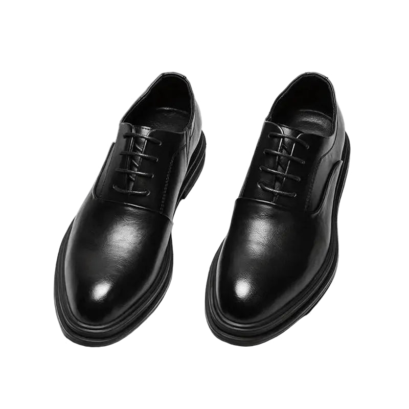 Men’s Almond-Toe Oxford Shoes