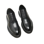 Men’s Almond-Toe Oxford Shoes