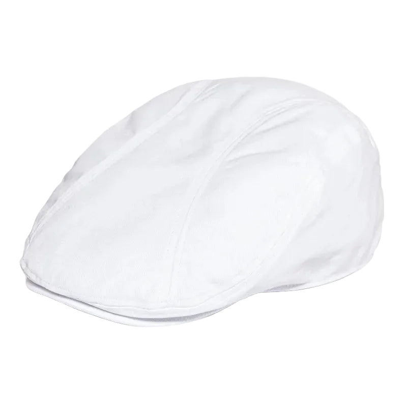 Men’s Arched Seam Flat Cap