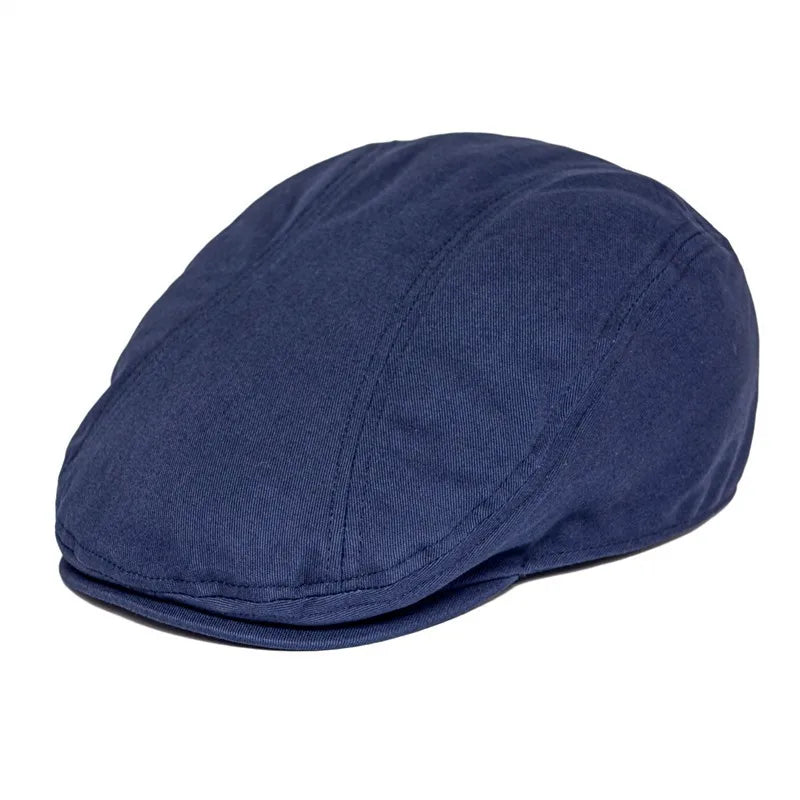 Men’s Arched Seam Flat Cap