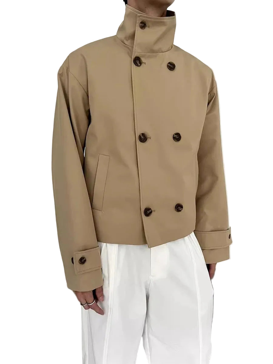 Men’s Asymmetric-Front Coat