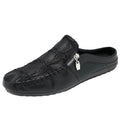 Men’s Backless Moc Toe Loafers