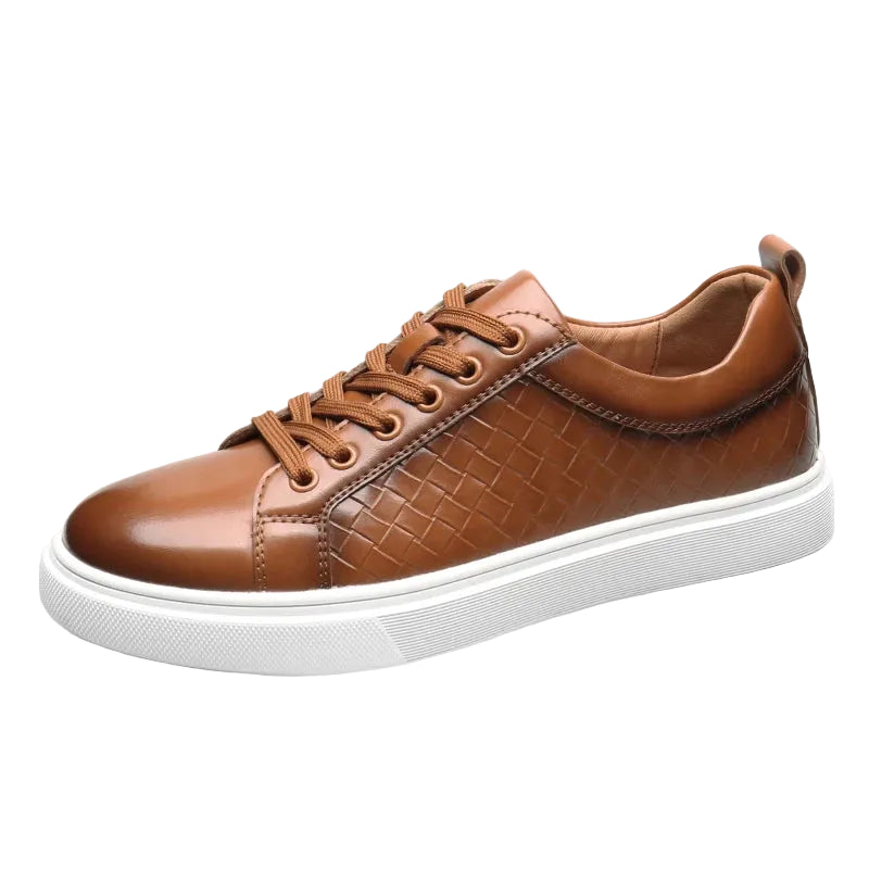 Men’s Basketweave Side Sneakers