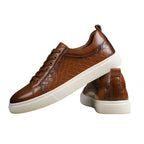 Men’s Basketweave Side Sneakers