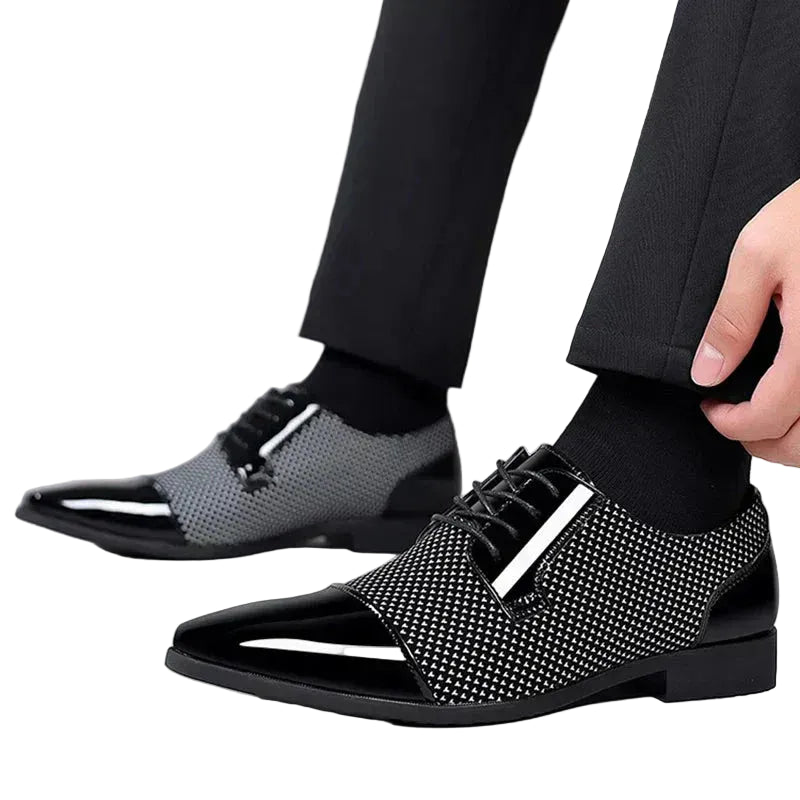 Men’s Brogue Oxford Dress Shoes