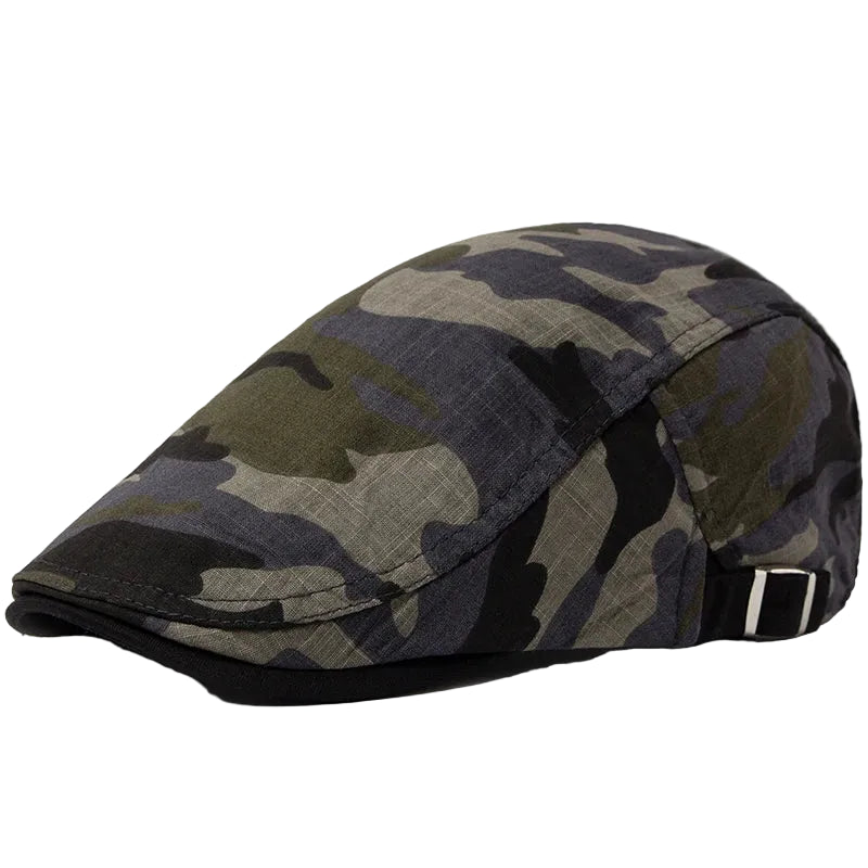 Men’s Camouflage Flat Cap