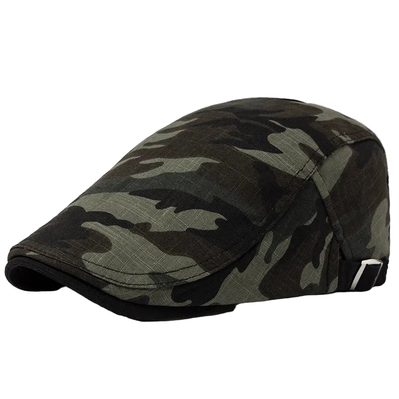 Men’s Camouflage Flat Cap