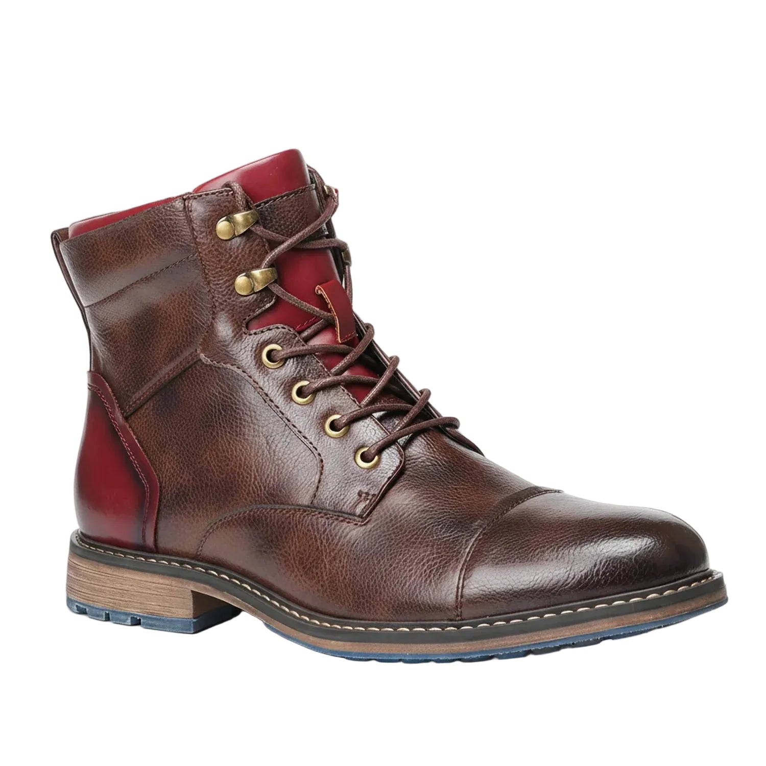 Men’s Cap Toe Lace-Up Boots