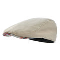 Men’s Check Underside Flat Cap