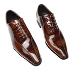 Men’s Chisel-Toe Oxford Shoes