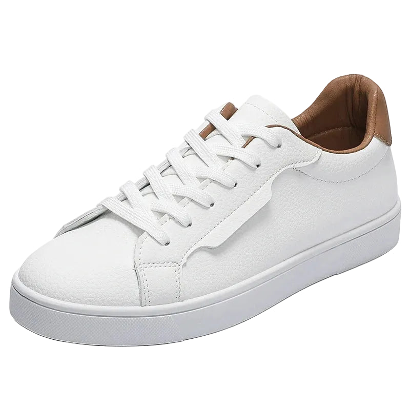 Men’s Contrast Collar Lace-Up