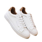 Men’s Contrast Collar Lace-Up