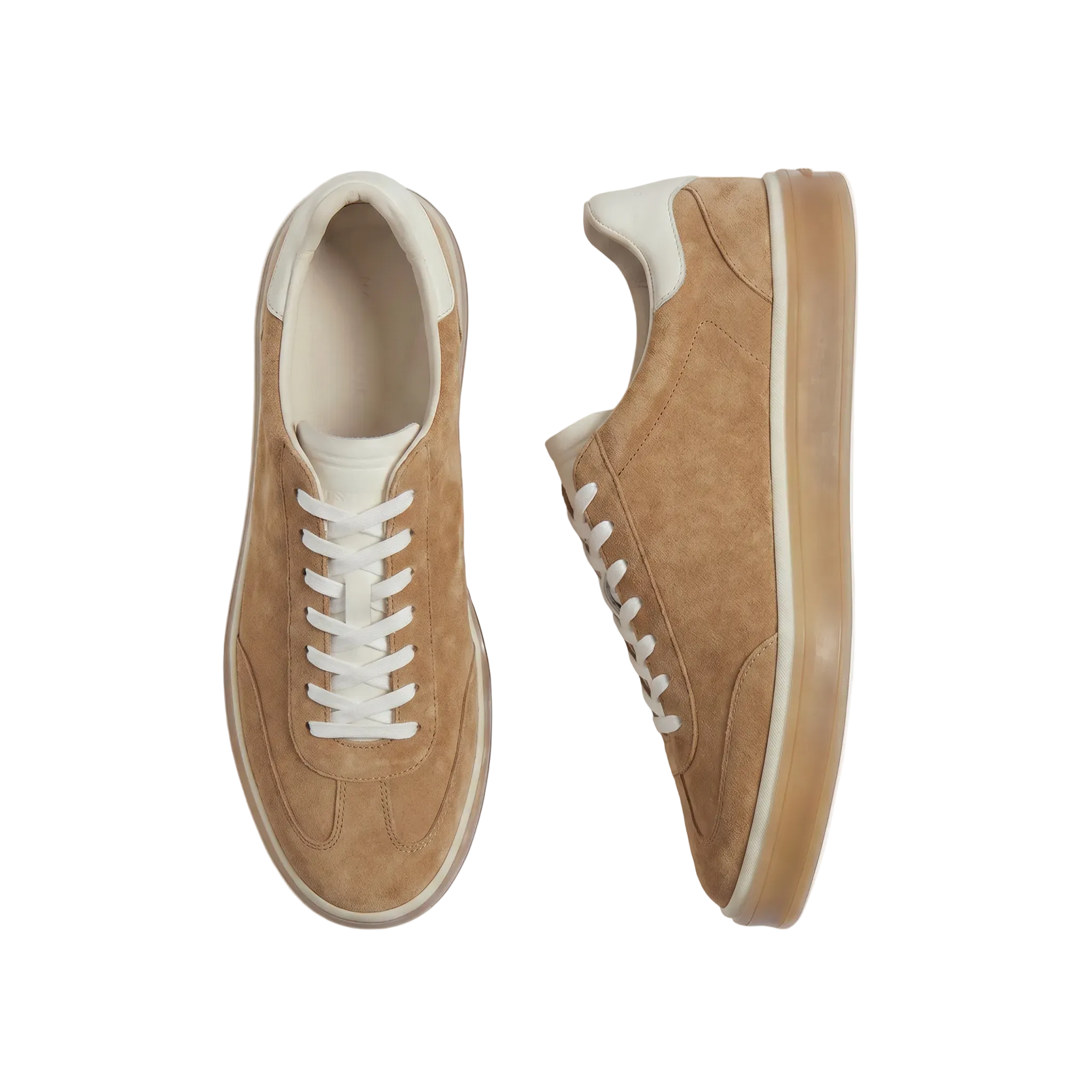 Men’s Contrast Collar Sneakers