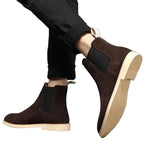 Men’s Contrast Sole Chelsea Boots