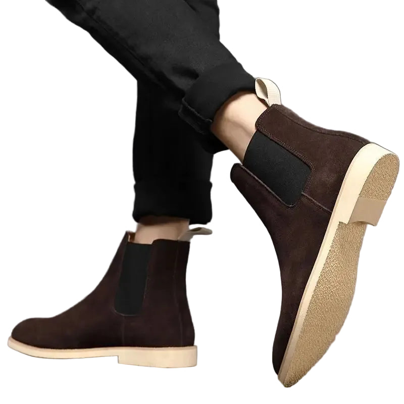 Men’s Contrast Sole Chelsea Boots