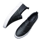 Men’s Contrast Stitched Loafers