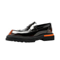 Men’s Contrast-Stripe Penny Dress Shoes
