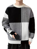 Men’s Crewneck Sweater with Ribbed Trims