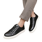 Men’s Crosshatch Panel Sneakers