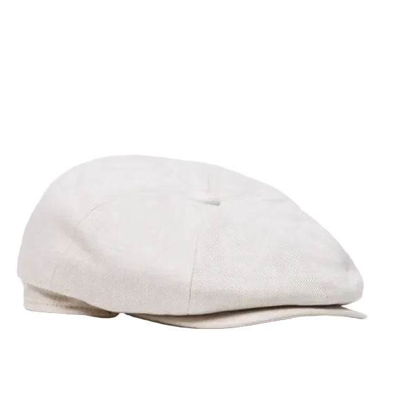 Men’s Curved Brim Flat Cap