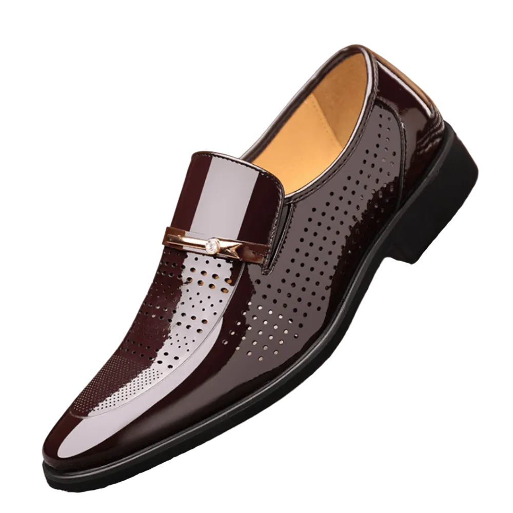 Men’s Detailed Slip-On Dress Shoes