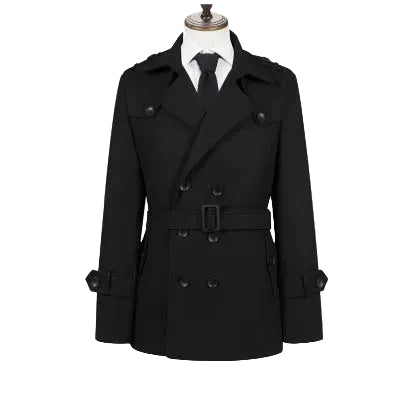 Men’s Double-Breasted Coat
